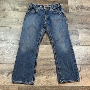 Ariat FR Low Rise M4 Boot Cut Blue Jeans Size - Men's Size 32 x 30